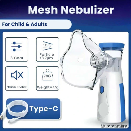 Portable Mesh Nebulizer for Kids & Adults