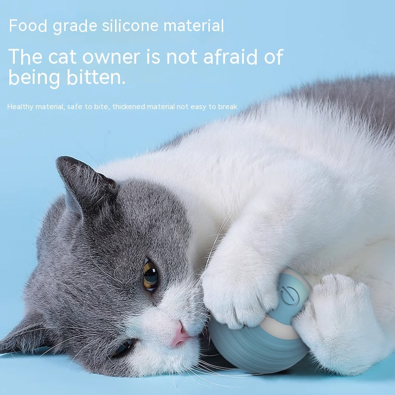 Automatic Moving Bouncing Rolling Ball Smart Cat Toy Ball