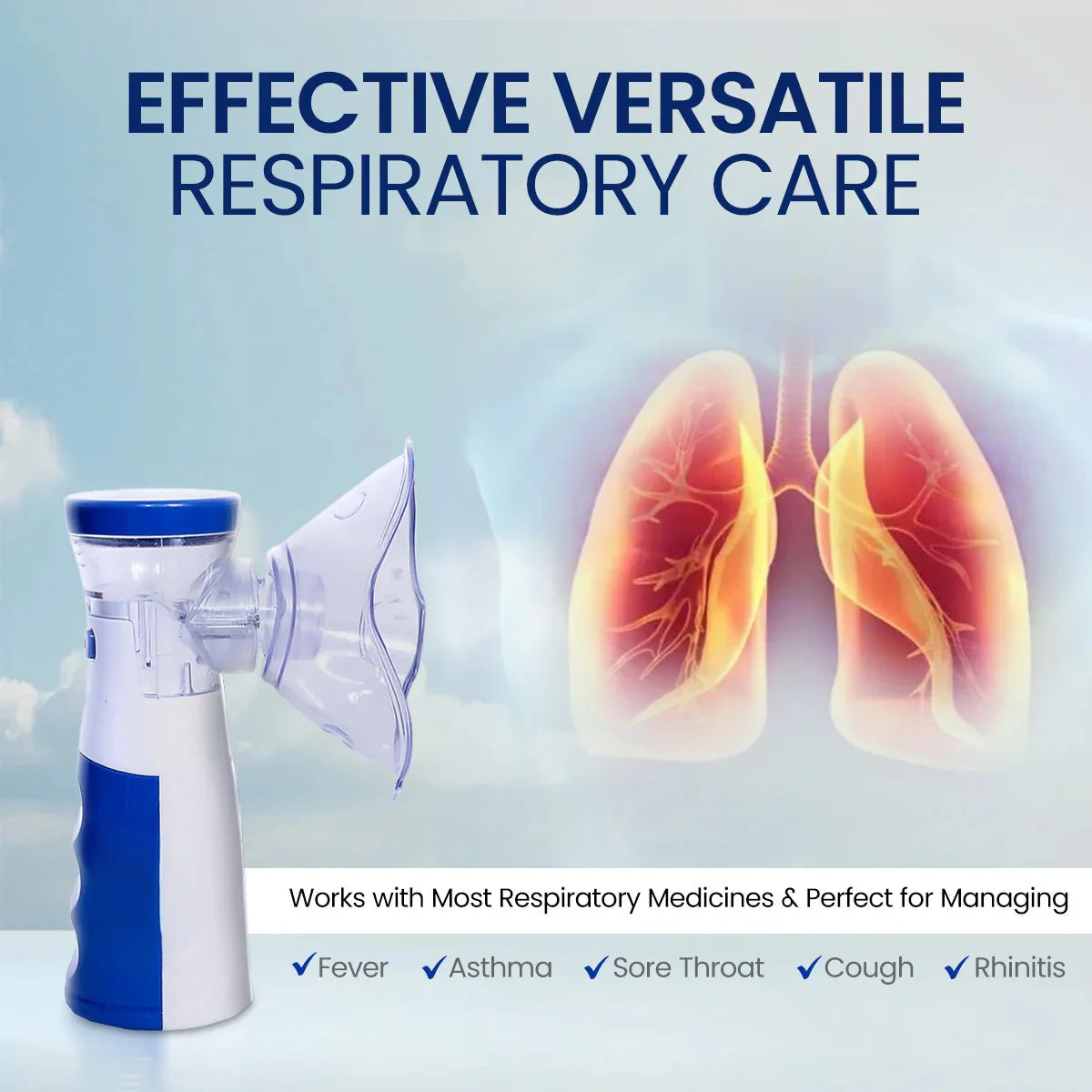 Portable™ Mesh Nebulizer Machine